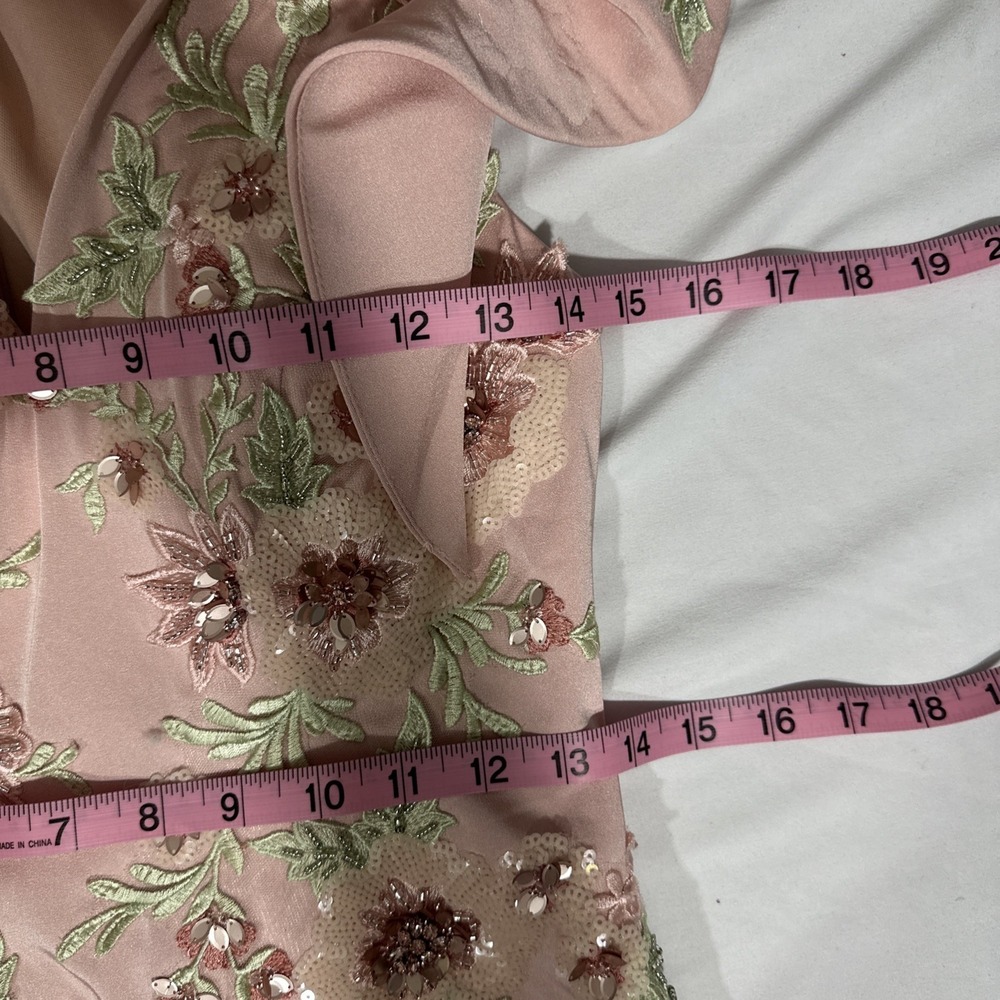 NWT MAC DUGGAL [ 2 ] 11773 Flutter Sleeve Embellished Mermaid Gown J2349 - Picture 5 of 15